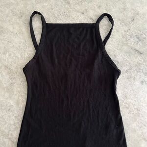 Free people black tank top